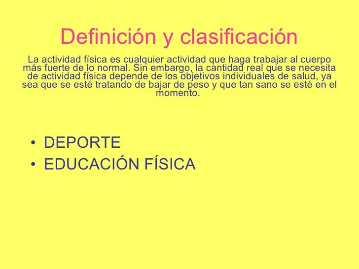 Actividad Fisica Actividad Fisica