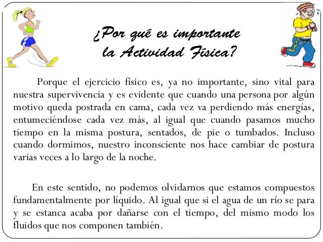 Actividad fisica