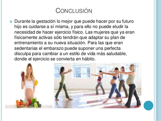 Actividad Fisica Durante El Embarazo