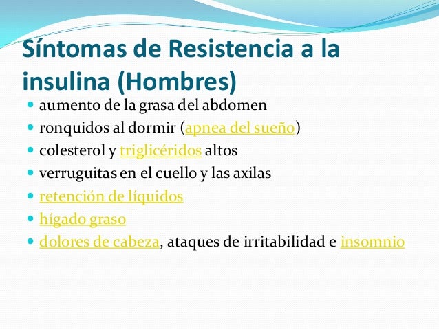 Actividad física en las personas insulino resistentes Actividad física en las personas insulino resistentes