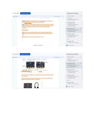 Actividad grupal ficha 1 y 2 sobre la Micro:bit