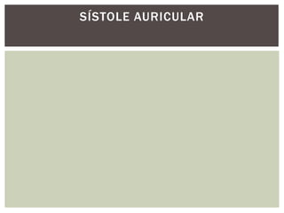 SÍSTOLE AURICULAR
 