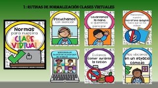 1: Rutinas de normalización clases virtuales
 