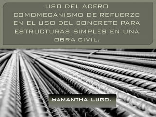 Samantha Lugo.
 