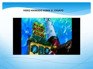 VIDEO ANIMADO SOBRE EL ENSAYO 
 