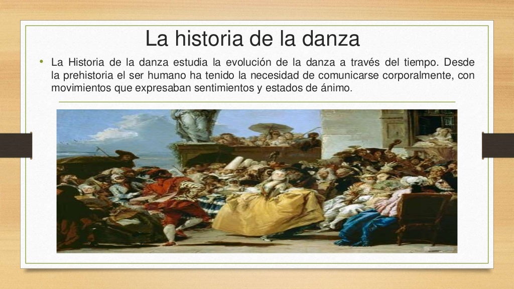 historia de la danza