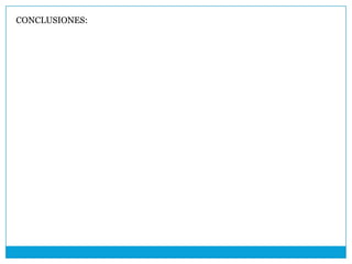 CONCLUSIONES:
 
