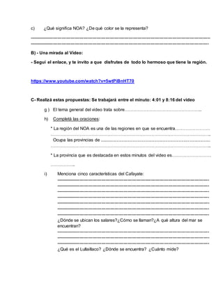 c) ¿Qué significa NOA? ¿De qué color se la representa?
-------------------------------------------------------------------...