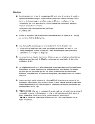 Actividad numero 2 (fuentes de poder)