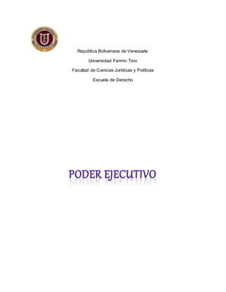 República Bolivariana de Venezuela
Universidad Fermín Toro
Facultad de Ciencias Jurídicas y Políticas
Escuela de Derecho
 