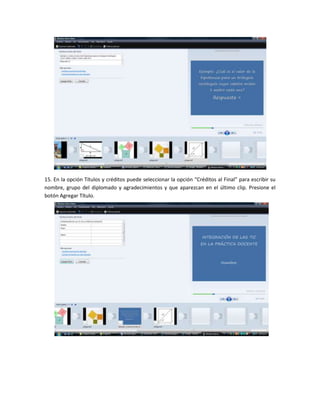 Actividad opcional movie maker