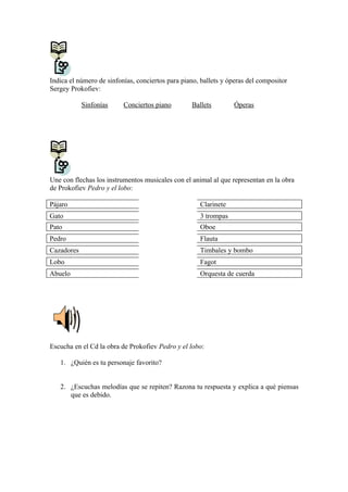 Actividad Pedro y el lobo.doc