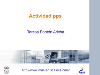 Actividad pps Teresa Pontón Aricha 