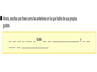 Actividad preliminar tele