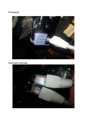 Ponchando
Ponchado finalizado
 