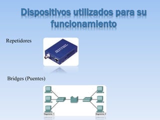 Repetidores
Bridges (Puentes)
 
