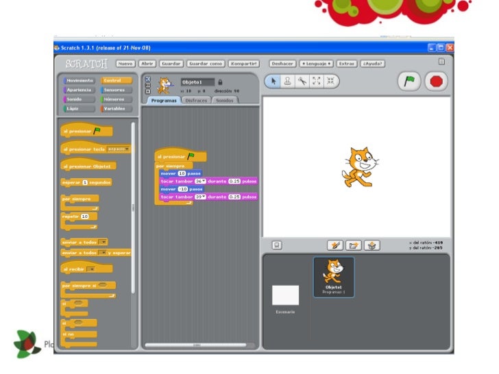 .Actividad scratch