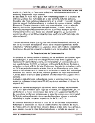 Actividad turistica en españa