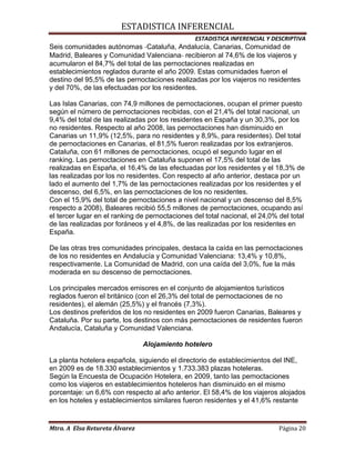 Actividad turistica en españa