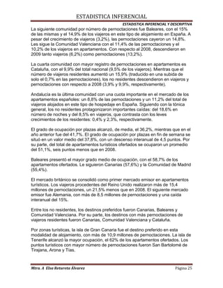 Actividad turistica en españa