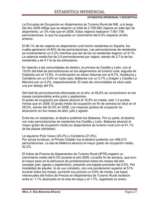 Actividad turistica en españa