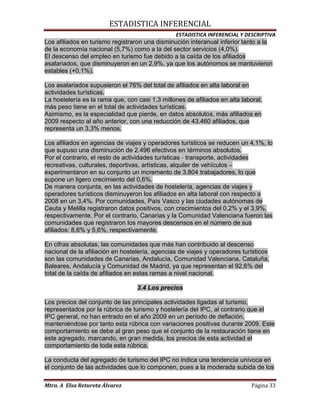 Actividad turistica en españa