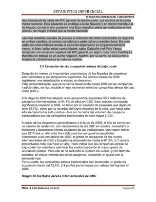 Actividad turistica en españa