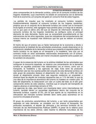 Actividad turistica en españa