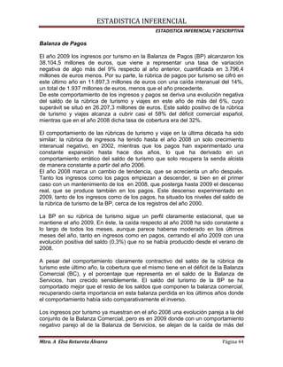 Actividad turistica en españa