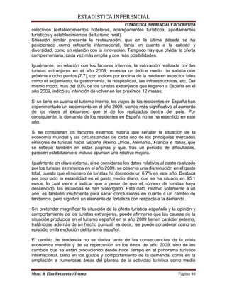 Actividad turistica en españa