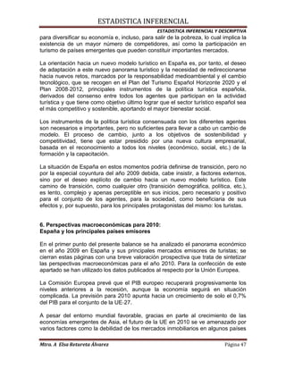 Actividad turistica en españa