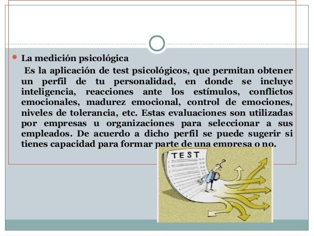 MEDICION EN LA PSICOLOGIA DE LA PERSONALIDAD.