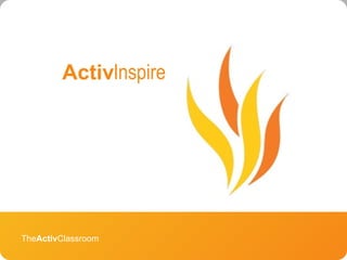 The Activ Classroom Activ Inspire 