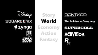 Fantasy
Action
Economy
World
Story
 