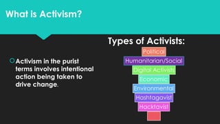 Activism in the workplace | PPT