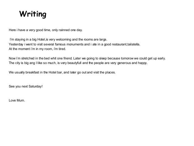 Activitat 3 Listening Writing activitat 3 listening writing
