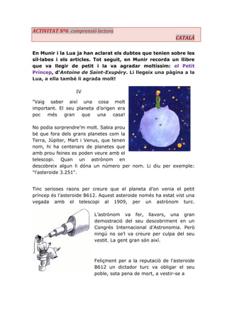 Activitat 6 gramàtica (1) | PDF