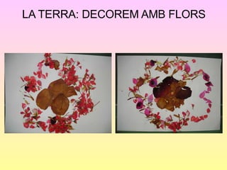 LA TERRA: DECOREM AMB FLORS 