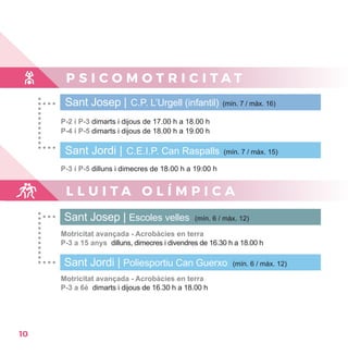 Activitats 2016-2017