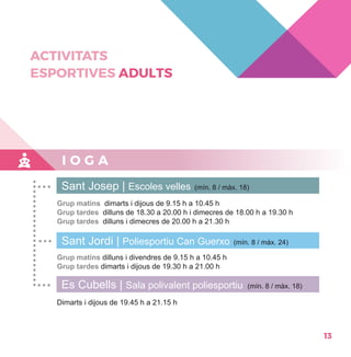 Activitats 2016-2017