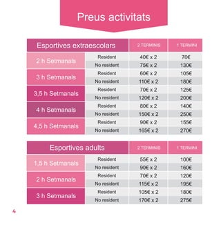 Activitats 2016-2017