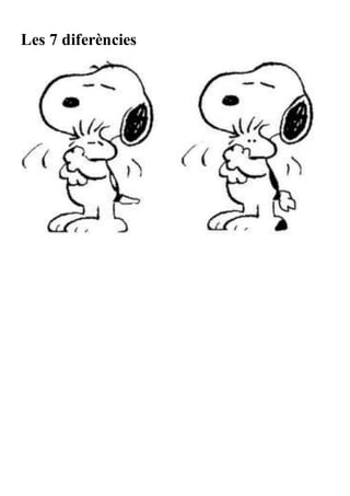 Les 7 diferències
 