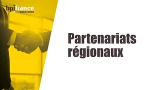 Partenariats
régionaux
 