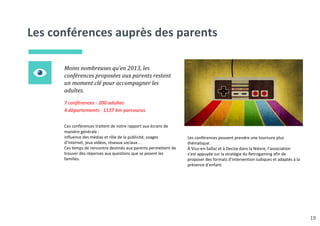 Rapport d'activités _ Fréquence écoles _ 2014