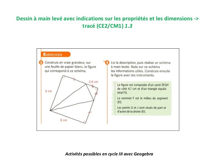 Activites Geogebra