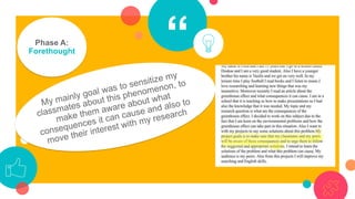 “Phase A:
Forethought
 