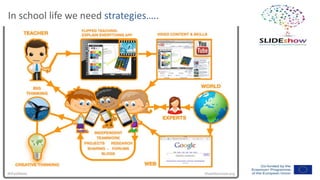 In school life we need strategies…..
 