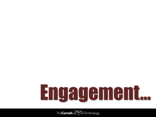 Engagement…
 