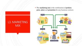  No one element of the marketing mix is more
important than another – each element ideally
supports the others. Firms mod...
