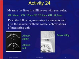 NCV 2 Mathematical Literacy Hands-On Training Module 1 Activities | PPT